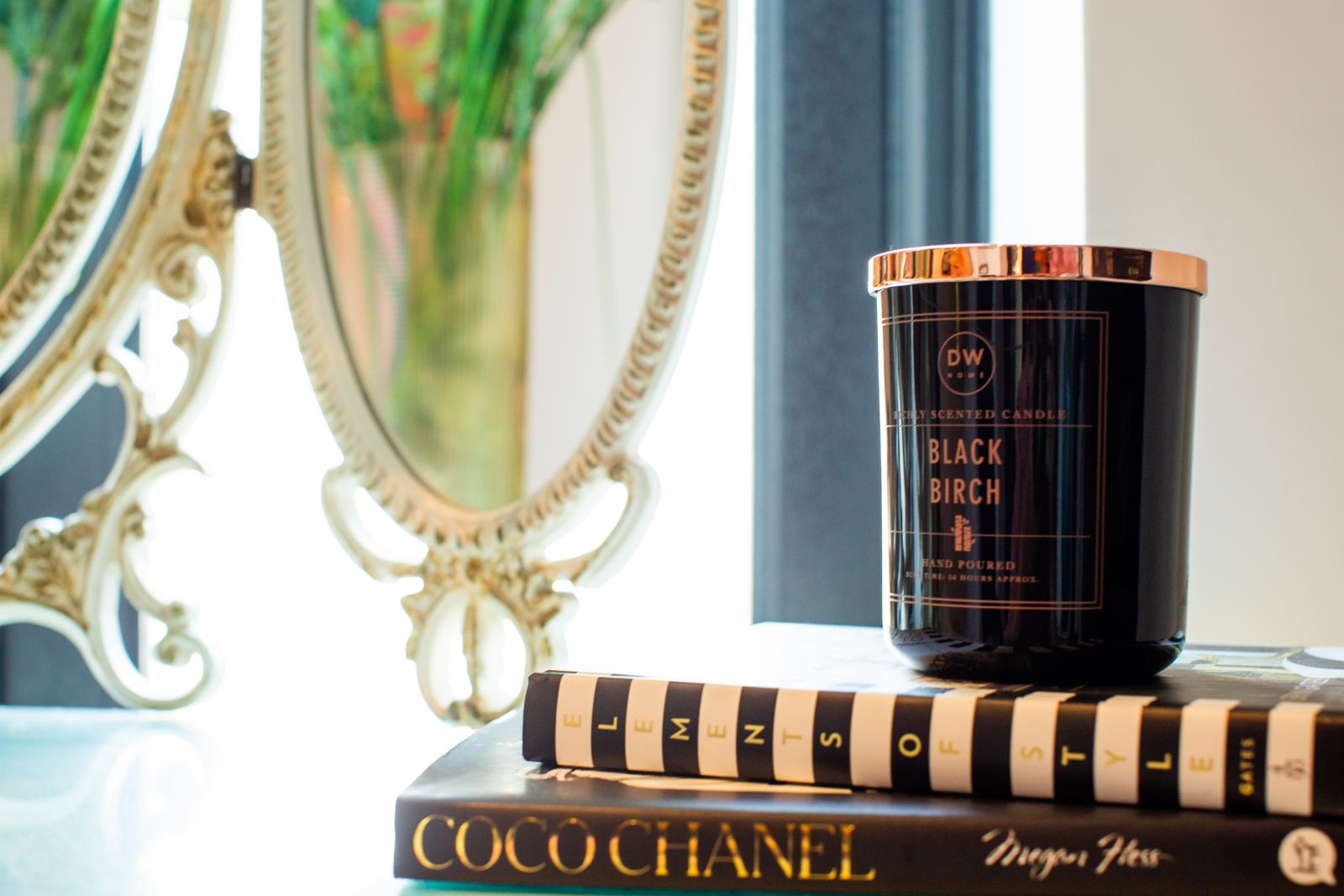 Professional salon products and styling details